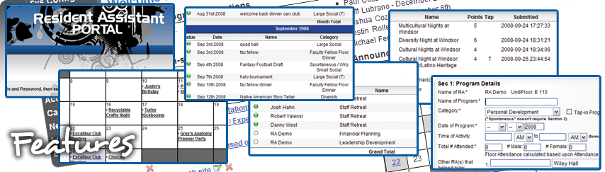 ResLife Portal - Features